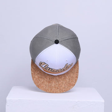 Bold script logo on a light grey front panel. A perfect blend of modern and vintage style.