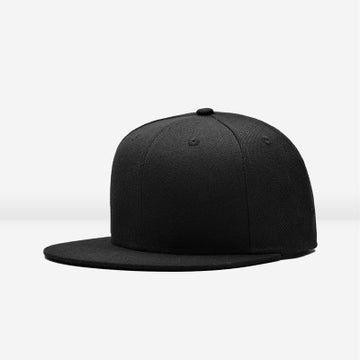 Men’s Black Streetwear Snapback Everyday Cap