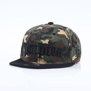 Men’s White Snapback Cap – Compton Urban Hip-Hop Style Hat
