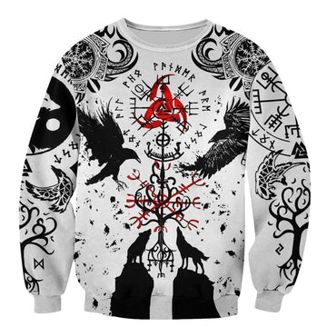 Tattooed 3D Printed Men's Harajuku Fashion Hoodie