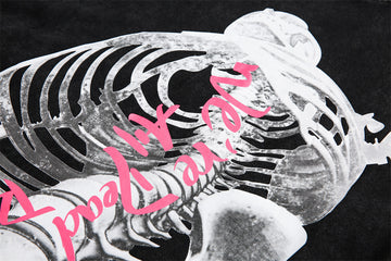 Fashion Skull Letter Print Short-sleeve Men