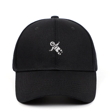 Black Baseball Cap with Minimal Color Accent – Sleek, Modern & Easy to Style