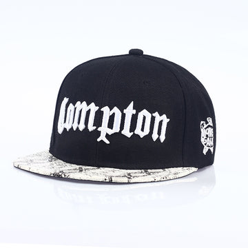 Men’s Hip-Hop Snapback Cap – Compton Street Style Hat