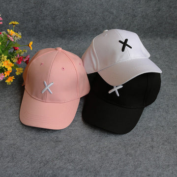 Curved-brim Baseball Cap For Students Mens Sun Hat