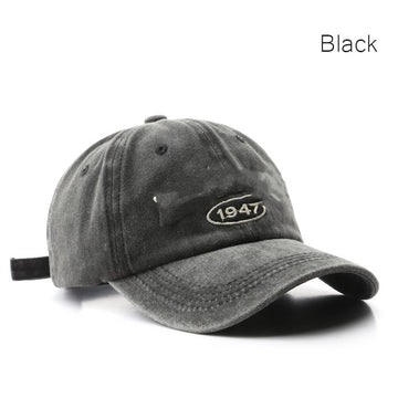 Soft, charcoal-toned twill with a "lived-in" feel. Durable construction with a pre-curved brim.