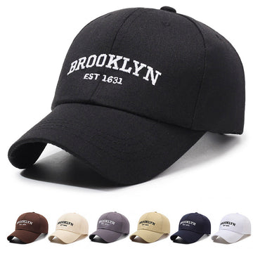 Embroidered Mens Sun-protective Baseball Cap