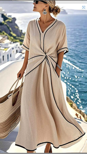 Ethereal Wrap: Flattering cinched waist with a full, tiered-style skirt. Elegant, timeless, and effortlessly chic.