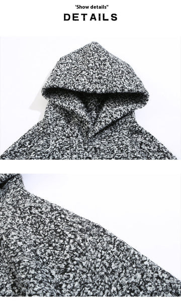 Unisex Thickened Versatile Contrast Color Sweater Top